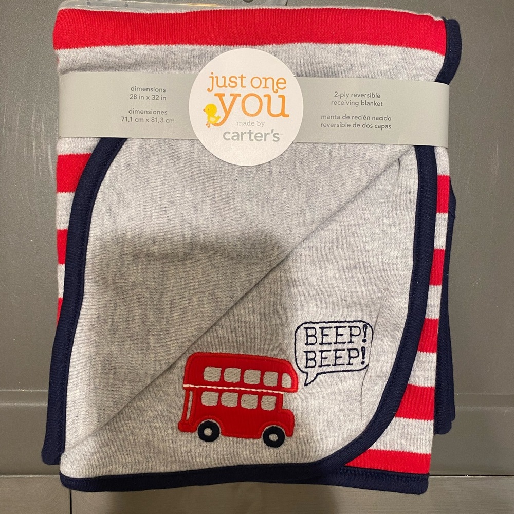 Carters - NWT- receiving blanket